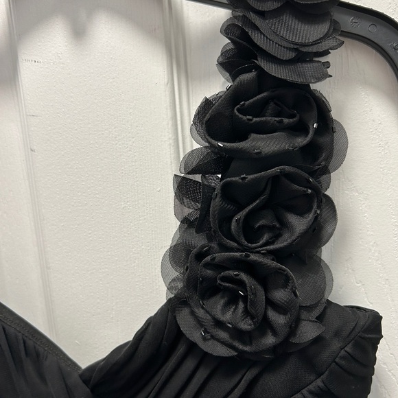 Studio Black Asymmetrical High-Low Cocktail Dress - Picture 6 of 13